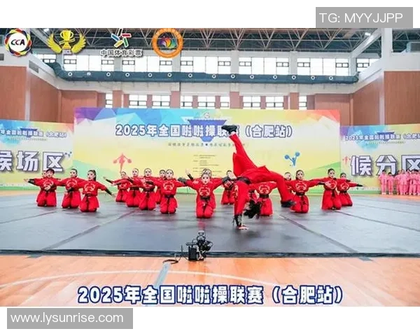 全国啦啦操联赛摇动合肥